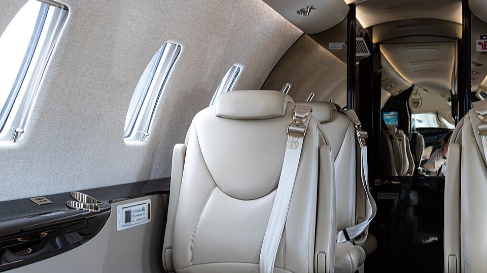 Citation XLS+ cabin interior