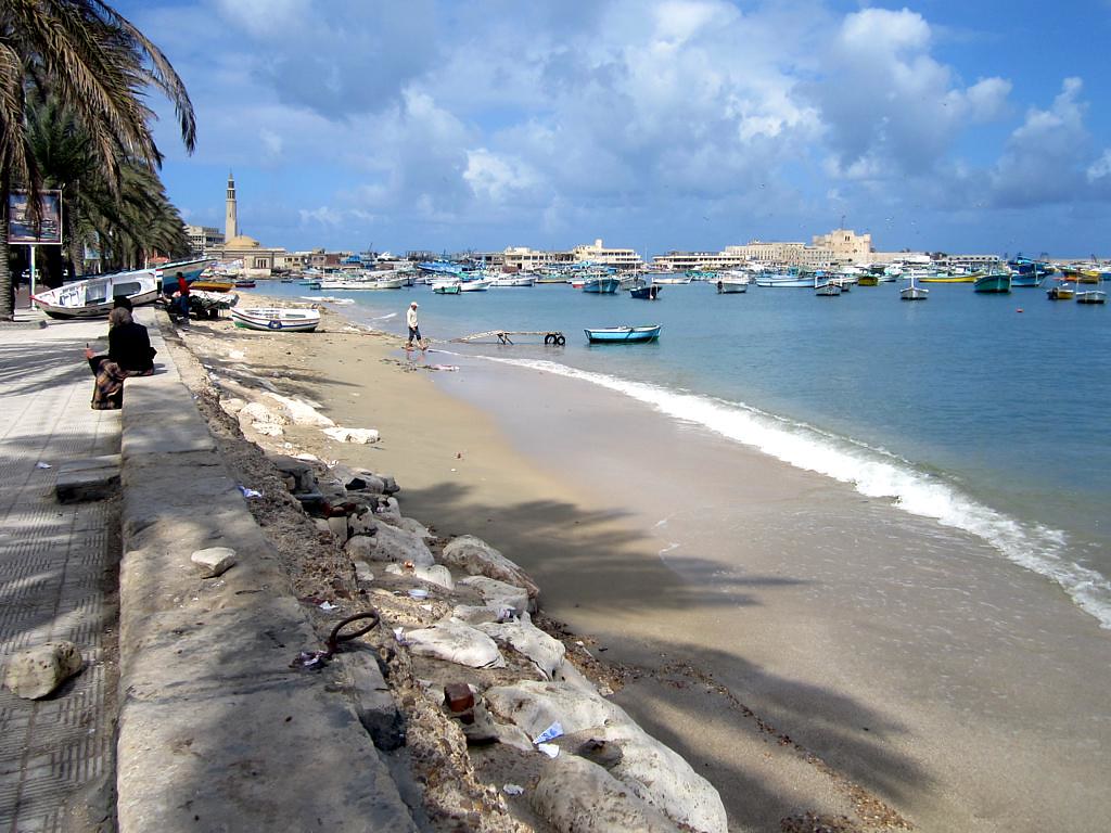 Port of Alexandria on Egypt’s Mediterranean coast