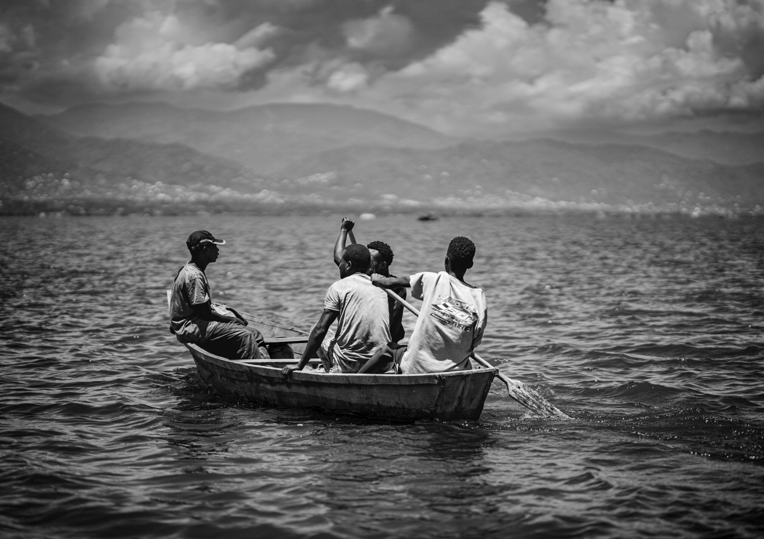 Lake Tanganyika at Bujumbura, Burundi