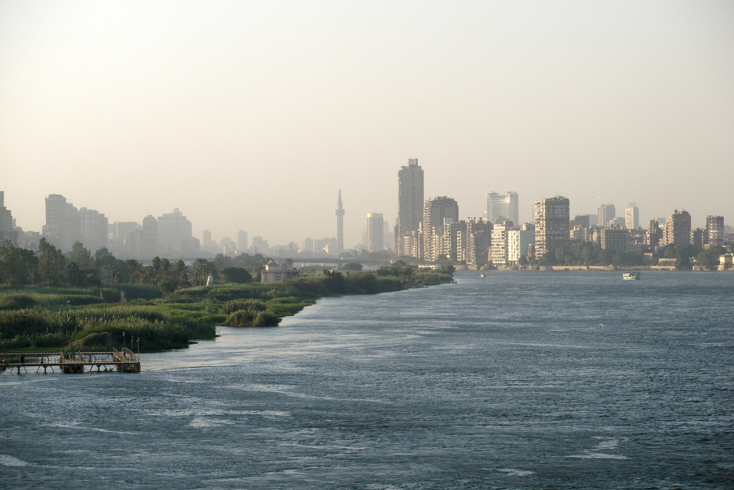 Cairo skyline in Egypt