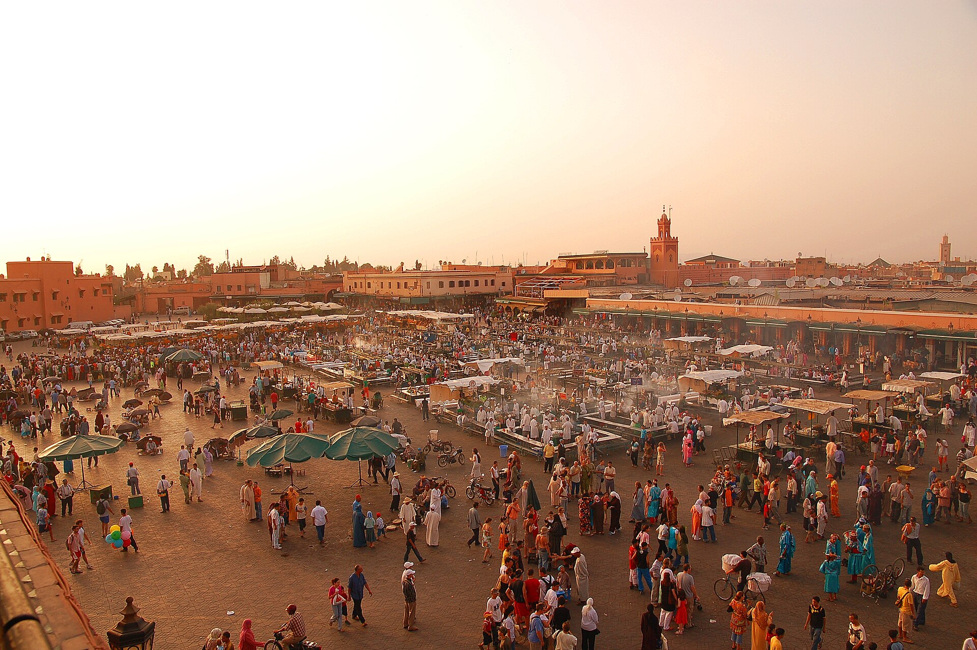 Marrakech in Morocco