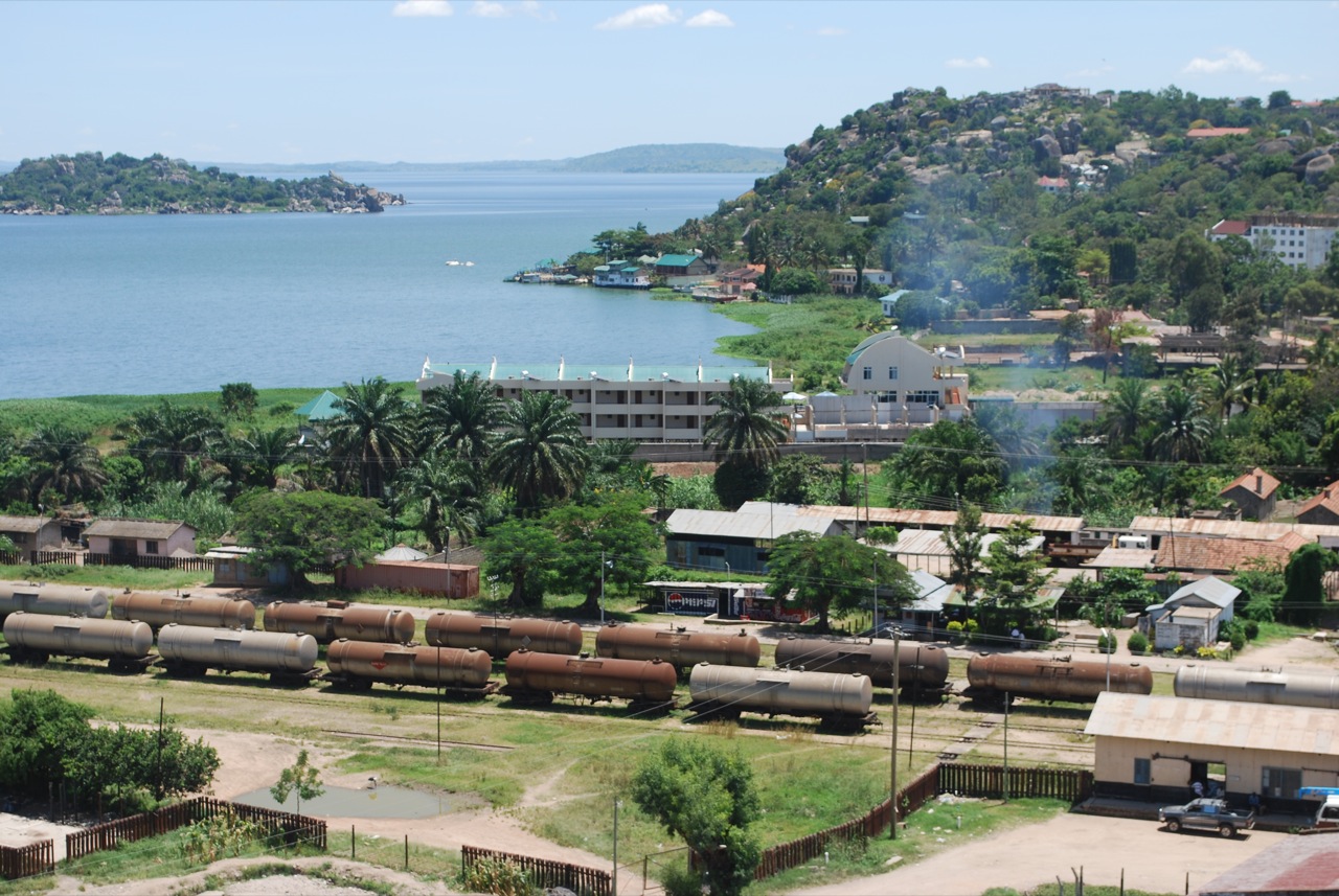 Mwanza city on Lake Victoria