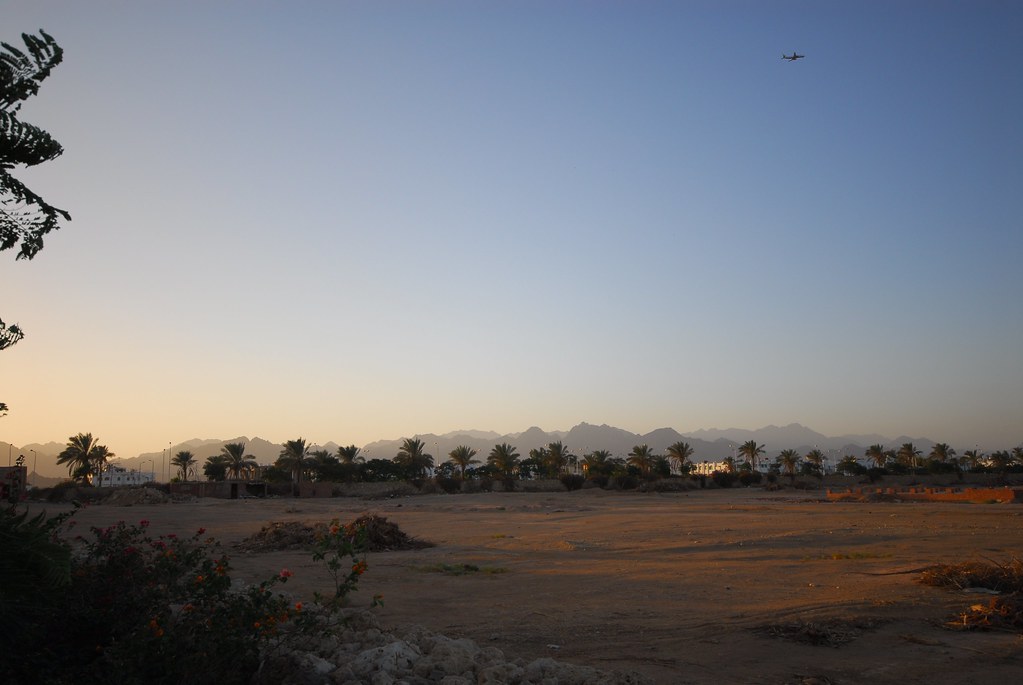 Downtown Sharm El Sheikh on Egypt’s Red Sea coast